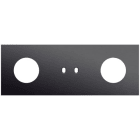 Niko - PLAQUE TRPL H71 PR PRISE + COMMUT DBL + PRISE,NIKO TOGGLE
