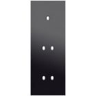 Niko - PLAQUE TRPL V71 PR COMMUT SMPL + 2 COMMUT DBL,NIKO TOGGLE