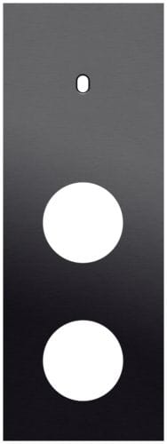 Niko - PLAQUE TRPL V71 PR COMMUT SMPL + 2 PRISES,NIKO TOGGLE