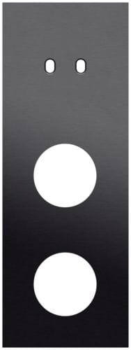 Niko - PLAQUE TRPL V71 PR COMMUT DBL + 2 PRISES,NIKO TOGGLE