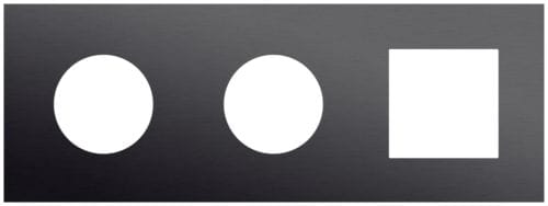 Niko - PLAQUE TRPL H71 PR 2 PRISES + FCT,NIKO R&T