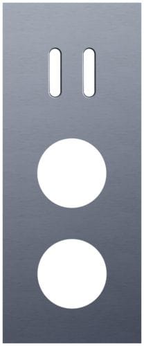 Niko - PLAQUE TRPL V60 PR COMMUT DBL + 2 PRISES,NIKO ROCKER