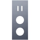 Niko - PLAQUE TRPL V60 PR COMMUT DBL + 2 PRISES,NIKO ROCKER