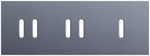 Niko - PLAQUE TRPL H71 PR 2 COMMUT DBL + COMMUT SMPL,NIKO ROCKER