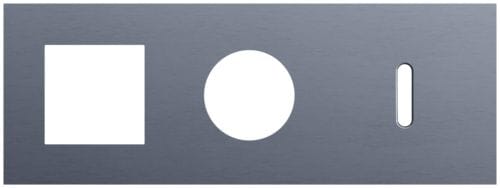 Niko - PLAQUE TRPL H71 PR FCT + PRISE + COMMUT SMPL,NIKO ROCKER