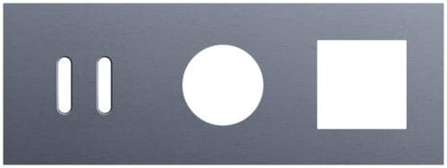 Niko - PLAQUE TRPL H71 PR COMMUT DBL + PRISE + FCT,NIKO ROCKER