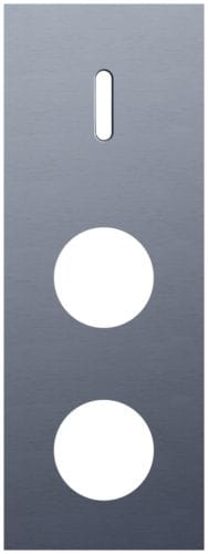 Niko - PLAQUE TRPL V71 PR COMMUT SMPL + 2 PRISES,NIKO ROCKER