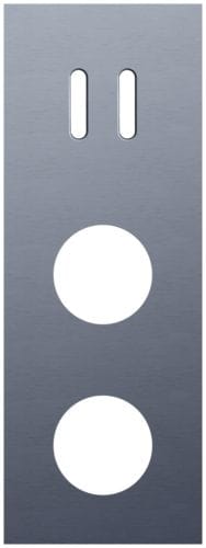 Niko - PLAQUE TRPL V71 PR COMMUT DBL + 2 PRISES,NIKO ROCKER