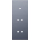 Niko - PLAQUE TRPL V60 PR COMMUT SMPL + 2 COMMUT DBL,NIKO TOGGLE
