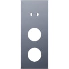 Niko - PLAQUE TRPL V60 PR COMMUT DBL + 2 PRISES,NIKO TOGGLE