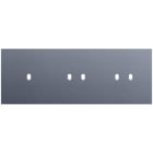 Niko - PLAQUE TRPL H71 PR COMMUT SMPL + 2 COMMUT DBL,NIKO TOGGLE