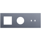 Niko - PLAQUE TRPL H71 PR FCT + PRISE + COMMUT DBL,NIKO TOGGLE