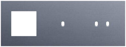 Niko - PLAQUE TRPL H71 PR FCT + COMMUT SMPL + COMMUT DBL,NIKO TOGGLE