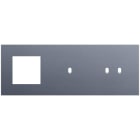 Niko - PLAQUE TRPL H71 PR FCT + COMMUT SMPL + COMMUT DBL,NIKO TOGGLE