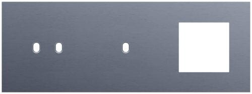 Niko - PLAQUE TRPL H71 PR COMMUT DBL + COMMUT SMPL + FCT,NIKO TOGGLE