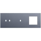 Niko - PLAQUE TRPL H71 PR COMMUT DBL + COMMUT SMPL + FCT,NIKO TOGGLE