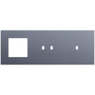 Niko - PLAQUE TRPL H71 PR FCT + COMMUT DBL + COMMUT SMPL,NIKO TOGGLE