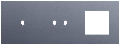 Niko - PLAQUE TRPL H71 PR COMMUT SMPL + COMMUT DBL + FCT,NIKO TOGGLE
