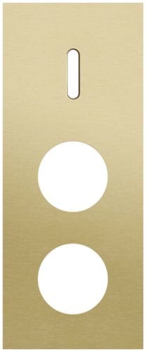 Niko - PLAQUE TRPL V60 PR COMMUT SMPL + 2 PRISES,NIKO ROCKER