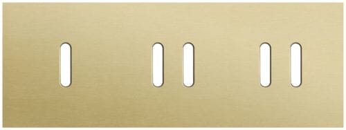 Niko - PLAQUE TRPL H71 PR COMMUT SMPL + 2 COMMUT DBL,NIKO ROCKER