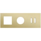 Niko - PLAQUE TRPL H71 PR FCT + PRISE + COMMUT DBL,NIKO ROCKER