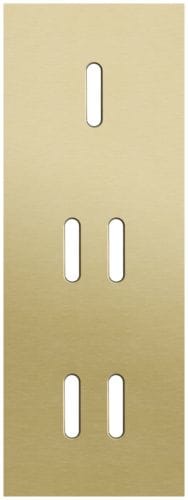 Niko - PLAQUE TRPL V71 PR COMMUT SMPL + 2 COMMUT DBL,NIKO ROCKER