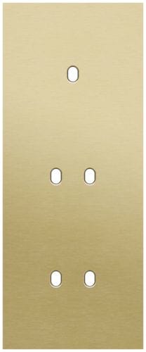 Niko - PLAQUE TRPL V60 PR COMMUT SMPL + 2 COMMUT DBL,NIKO TOGGLE