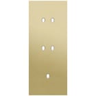 Niko - PLAQUE TRPL V60 PR 2 COMMUT DBL + COMMUT SMPL,NIKO TOGGLE