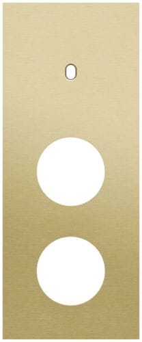 Niko - PLAQUE TRPL V60 PR COMMUT SMPL + 2 PRISES,NIKO TOGGLE