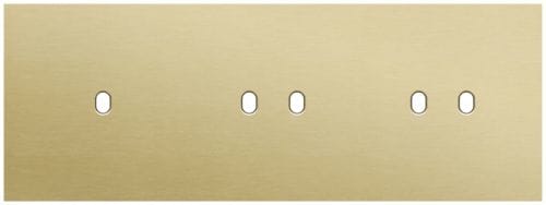 Niko - PLAQUE TRPL H71 PR COMMUT SMPL + 2 COMMUT DBL,NIKO TOGGLE