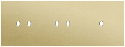Niko - PLAQUE TRPL H71 PR 2 COMMUT DBL + COMMUT SMPL,NIKO TOGGLE