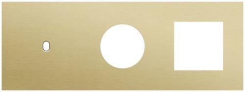Niko - PLAQUE TRPL H71 PR COMMUT SMPL + PRISE,NIKO TOGGLE