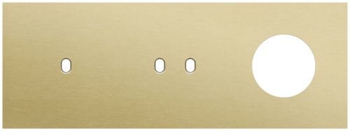 Niko - PLAQUE TRPL H71 PR COMMUT SMPL + COMMUT DBL + PRISE,NIKO TOGGLE