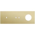 Niko - PLAQUE TRPL H71 PR COMMUT SMPL + COMMUT DBL + PRISE,NIKO TOGGLE