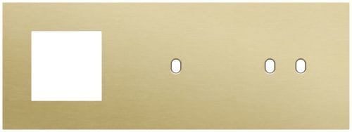 Niko - PLAQUE TRPL H71 PR FCT + COMMUT SMPL + COMMUT DBL,NIKO TOGGLE