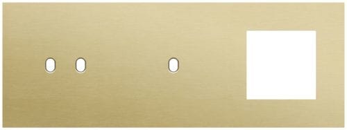 Niko - PLAQUE TRPL H71 PR COMMUT DBL + COMMUT SMPL + FCT,NIKO TOGGLE