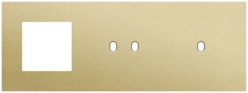 Niko - PLAQUE TRPL H71 PR FCT + COMMUT DBL + COMMUT SMPL,NIKO TOGGLE