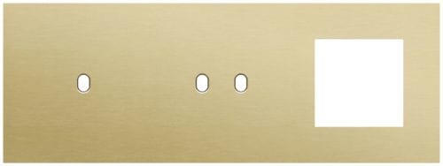 Niko - PLAQUE TRPL H71 PR COMMUT SMPL + COMMUT DBL + FCT,NIKO TOGGLE