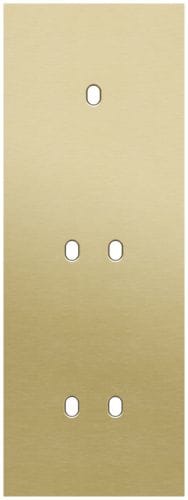 Niko - PLAQUE TRPL V71 PR COMMUT SMPL + 2 COMMUT DBL,NIKO TOGGLE