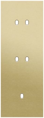 Niko - PLAQUE TRPL V71 PR 2 COMMUT DBL + COMMUT SMPL,NIKO TOGGLE