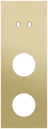 Niko - PLAQUE TRPL V71 PR COMMUT DBL + 2 PRISES,NIKO TOGGLE