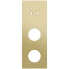 Niko - PLAQUE TRPL V71 PR COMMUT DBL + 2 PRISES,NIKO TOGGLE