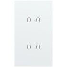 Niko - PLAQUE DOUBLE, V60, POUR NIKO TOGGLE (2X2P), NIKO HOME CONTROL