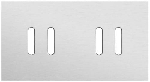 Niko - PLAQUE DOUBLE, H71, POUR NIKO ROCKER (2X2P), NIKO HOME CONTROL