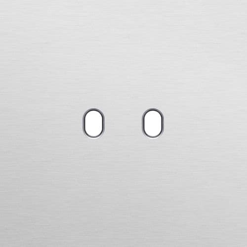 Niko - PLAQUE SIMPLE, POUR NIKO TOGGLE (2P), NIKO HOME CONTROL