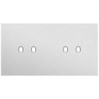 Niko - PLAQUE DOUBLE, H71, POUR NIKO TOGGLE (2X2P), NIKO HOME CONTROL