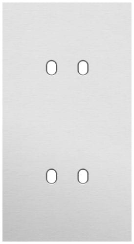 Niko - PLAQUE DOUBLE, V71 POUR NIKO TOGGLE (2X2P), NIKO HOME CONTROL