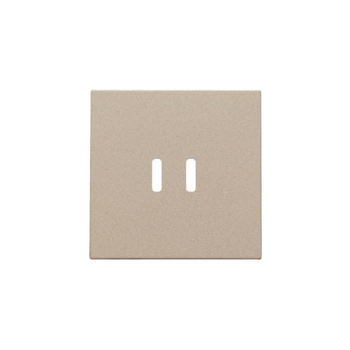 Niko - SET DE FINITION POUR DOUBLE CHARGEUR USB-C INTELLIGENT