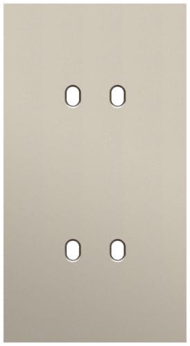 Niko - PLAQUE DOUBLE, V71 POUR NIKO TOGGLE (2X2P), NIKO HOME CONTROL