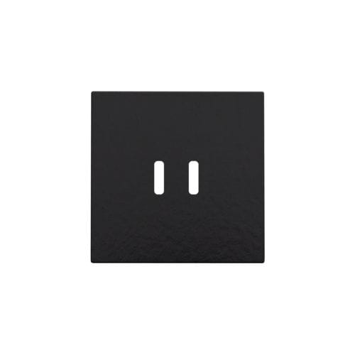 Niko - SET DE FINITION POUR DOUBLE CHARGEUR USB-C INTELLIGENT